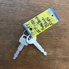 Vintage Set Of Automotive Keys Lot Of 2 1984 Ford F-150 Truck