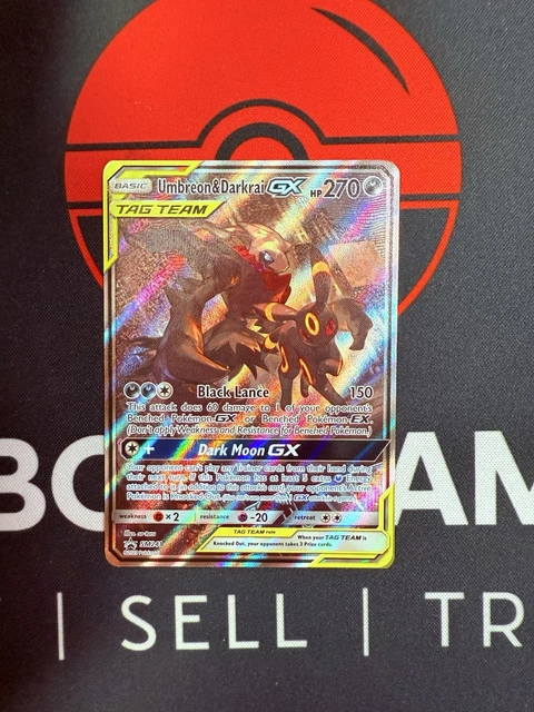 Umbreon & Darkrai GX Holo Tag Team Promo 2020 Pokemon #65
