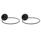  2 PCS Basketball Wall Bracket Wall-mounted Organizer Football Display Holder