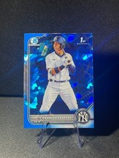 2022 Bowman Chrome Prospects Oswaldo Cabrera #BCP-17 Sapphire Rookie RC