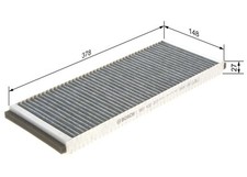 Fits BOSCH 1 987 432 317 FILTER, INTERIOR AIR   DE Stock