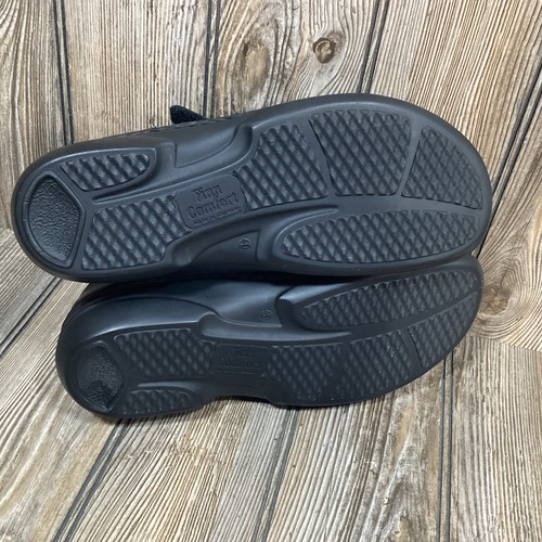 Finn Comfort Sonoma Black Leather Mary Jane Shoes Size 40 D (9-9.5) EUC Ret.$280 - Picture 9 of 13