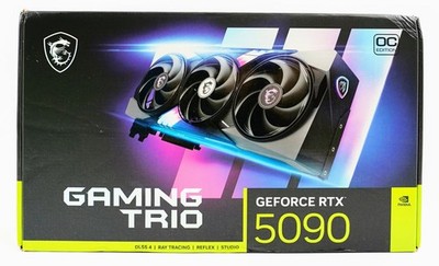 MSI NVIDIA GeForce RTX 5090 GAMING TRIO 32GB GDDR7 PCIe 5.0 OC Edition Graphics