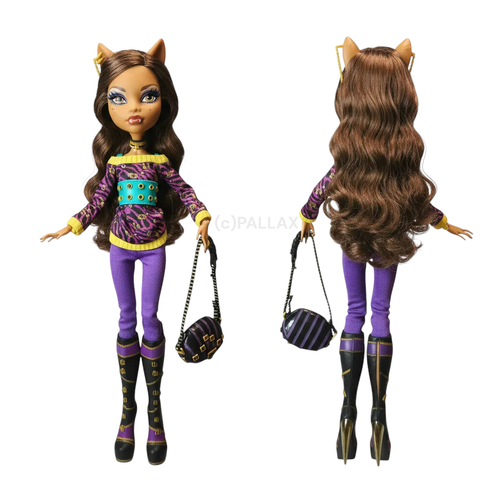 MONSTER V7990 SCHOOL`S OUT CLAWDEEN WOLF / MATTEL 2011 - Picture 2 of 2