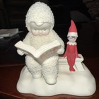 Department 56 Snowbabies The Elf On The Shelf Listens To A Story Figurine 2015
