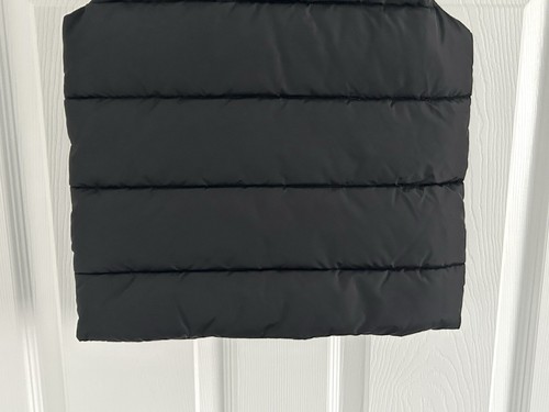 Next Boys Black Padded Puffer Gilet Shearling Collar Size 4-5 Years - Imagen 11 de 15