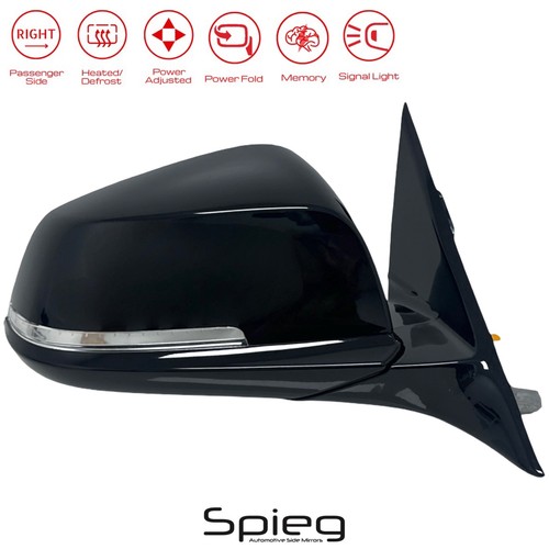 Passenger Side Mirror for 2012-2019 BMW F30/F31 3-Series Power Fold Memory 5pin - Picture 1 of 9