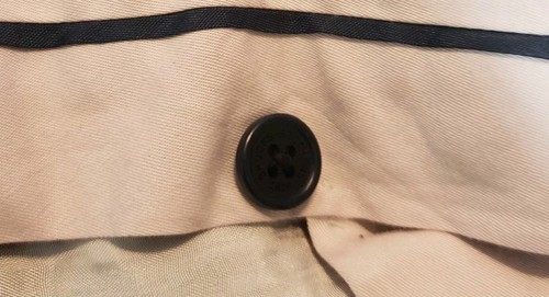 Brooks Brothers 1818 Madison Dress Pants Black 35x30 Pleated 100% Wool - Picture 3 of 9