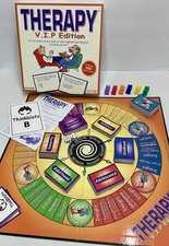 Therapy VIP Edition COMPLETE Pressman 2005 Psychology Board Game V.I.P.