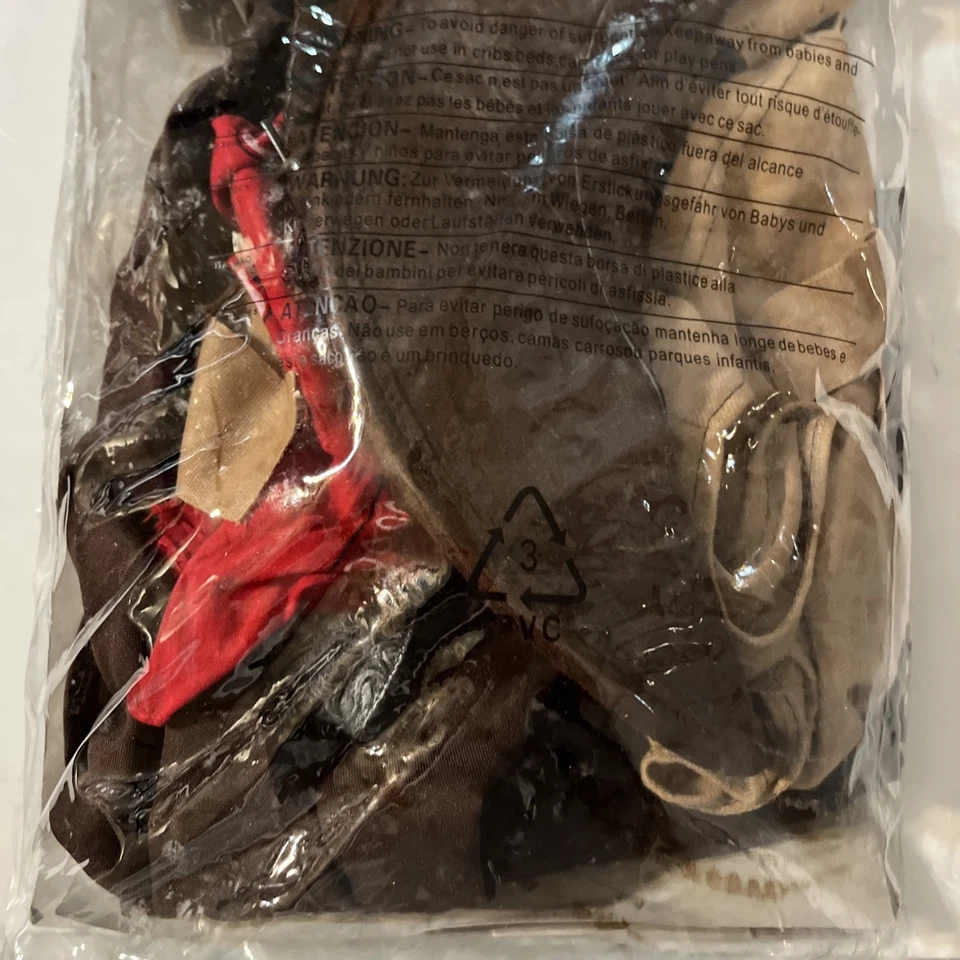 Nuevo Disfraz de Vaquero Occidental Cuero Crudo Renegado Niño Talla 4+ H 41" W=21.5" Foto 4 de 4