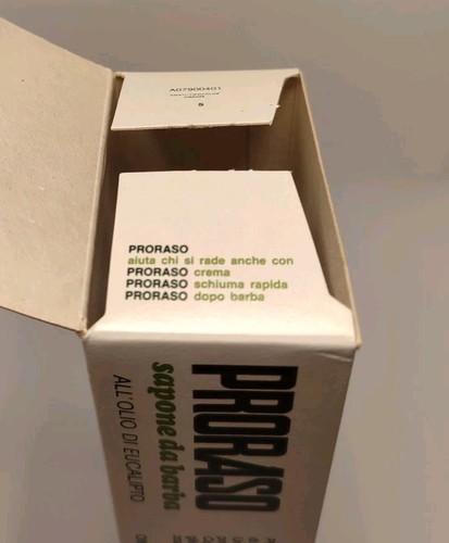 Sapone Crema Barba Proraso Tubetto 150 ml Anni 80 Vintage - Imagen 9 de 9
