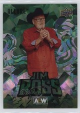 2024 Upper Deck Allure AEW SP Green Quartz 97/99 Jim Ross #107 HOF 1u6