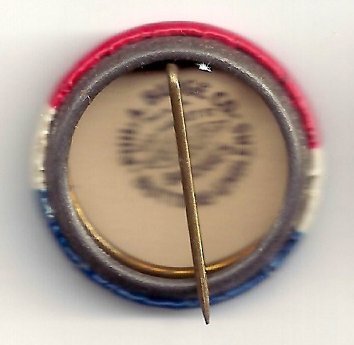 Vintage REPUBLICAN Pin w/ Backpaper - Picture 2 of 2