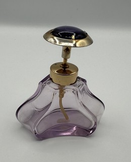 Vintage Amethyst Perfume Bottle Atomizer West Germany