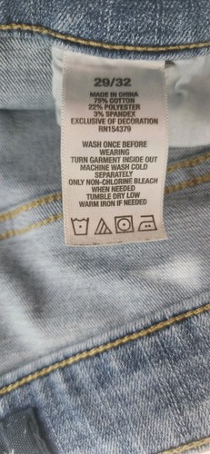 Aeropostale Herren Super Skinny Jeans Blau Denim Größe 29x32 Stretch - Bild 4 von 11