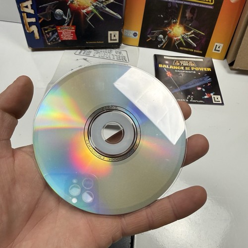 Star Wars X-Wing VS Tie Fighter PC CD-ROM Big Box - Foto 10 di 23