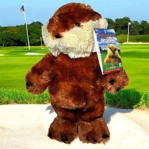 Caddyshack Dancing Gopher animiertes Plüschtier "I'm Alright" 13 Zoll Golf getestet Vintage neu - Bild 2 von 5