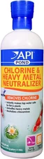 API POND CHLORINE & HEAVY METAL NEUTRALIZER Pond Water Neutralizer 16-Ounce Bott
