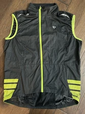 PEARL iZUMi Elite Barrier Cycling Vest Black Mens Size L