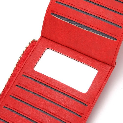  Damen Geldbörse Kurz Reißverschluss Tragbar Reise Geldbörse Mode Frische Quasten - Bild 10 von 12