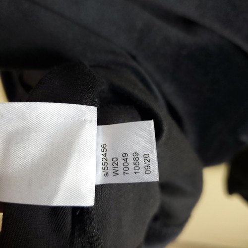 Lou & grau schwarzes Samt Sweatshirt mit Rundhalsausschnitt Größe S - Bild 10 von 11