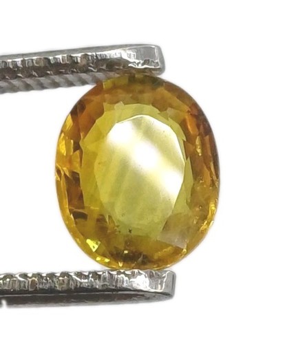 3.10ct Yellow/blue Parti Sapphire.(unheated!) - Picture 13 of 15
