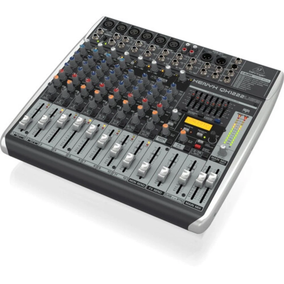 Behringer XENYX QX1222USB Premium Analog 16-Input Mixer with Multi-FX - Image 4 of 4