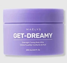 MAËLYS GET-DREAMY Overnight Toning Body Whip _ 6.8 oz / 200 ml New