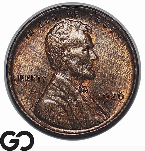 1926 Lincoln Wheat Cent — photo from the most recent tracked eBay sale