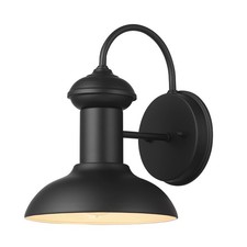 Electric 44862 Martes 1-Light Outdoor Indoor Wall Sconce, Matte Black