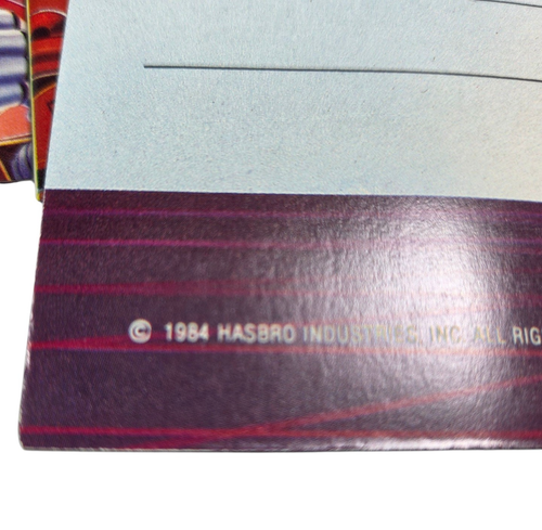 Vintage 1984 TRANSFORMERS Party Invitations Set of 4 Hasbro New - Picture 4 of 5