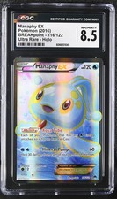 CGC 8.5 Manaphy EX 2016 BREAKpoint 116/122 Ultra Rare Holo Pokemon Card