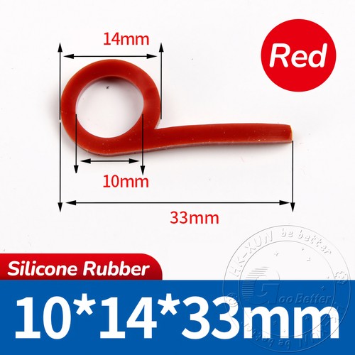 Silikon P-Profil Dichtung Streifen Gummidichtung Ofenabdichtung Hochtemperatur - Bild 12 von 15