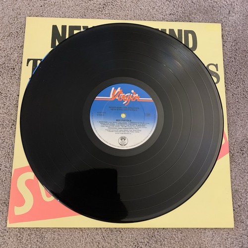 Sex Pistols Early Pressing Never Mind The Bollocks Vinyl Record VG+/VG+ - Foto 8 di 9