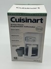 Cuisinart DCC-1100BK 12-Cup Coffee Maker Programmable Brewer White BRAND NEW