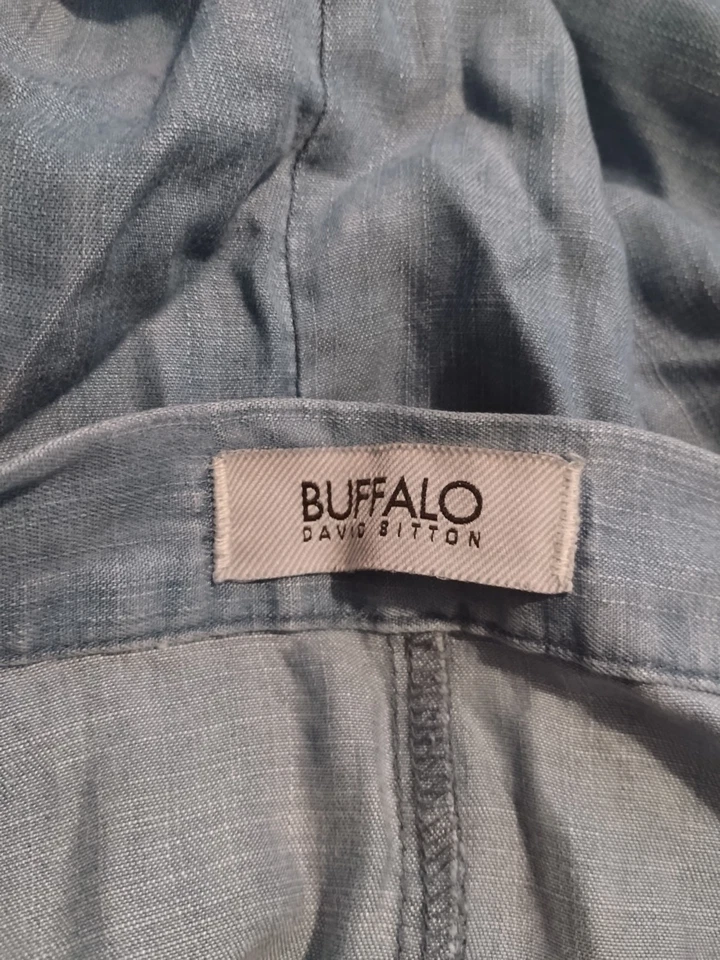 Falda vaquera Buffalo David Bitton L grande para mujer falda cala vaquera ligera Foto 4 de 4