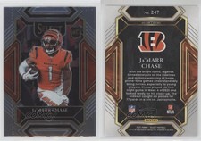2021 Panini Select Club Level Ja'Marr Chase #247 Rookie RC