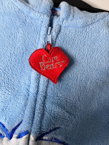 Care Bears Onesie Glücksbärchis blau hellblau Grumpy Bear XS - Bild 7 von 9