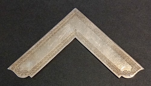 Old Unnamed Freemason Masonic Traditional VSL Square - approx 129mm wide