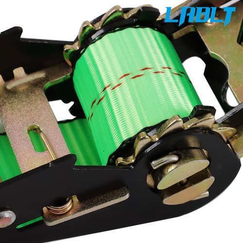 LABLT Tie Down w/ Flat Hooks - 3,300 Pound Safe Working Load - Lasso Style - Picture 9 of 13