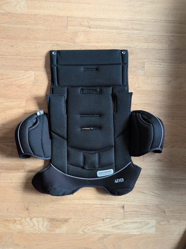 GRACO 4Ever Car Seat Cover Fabric Pad Lower Cushion Black Replacement