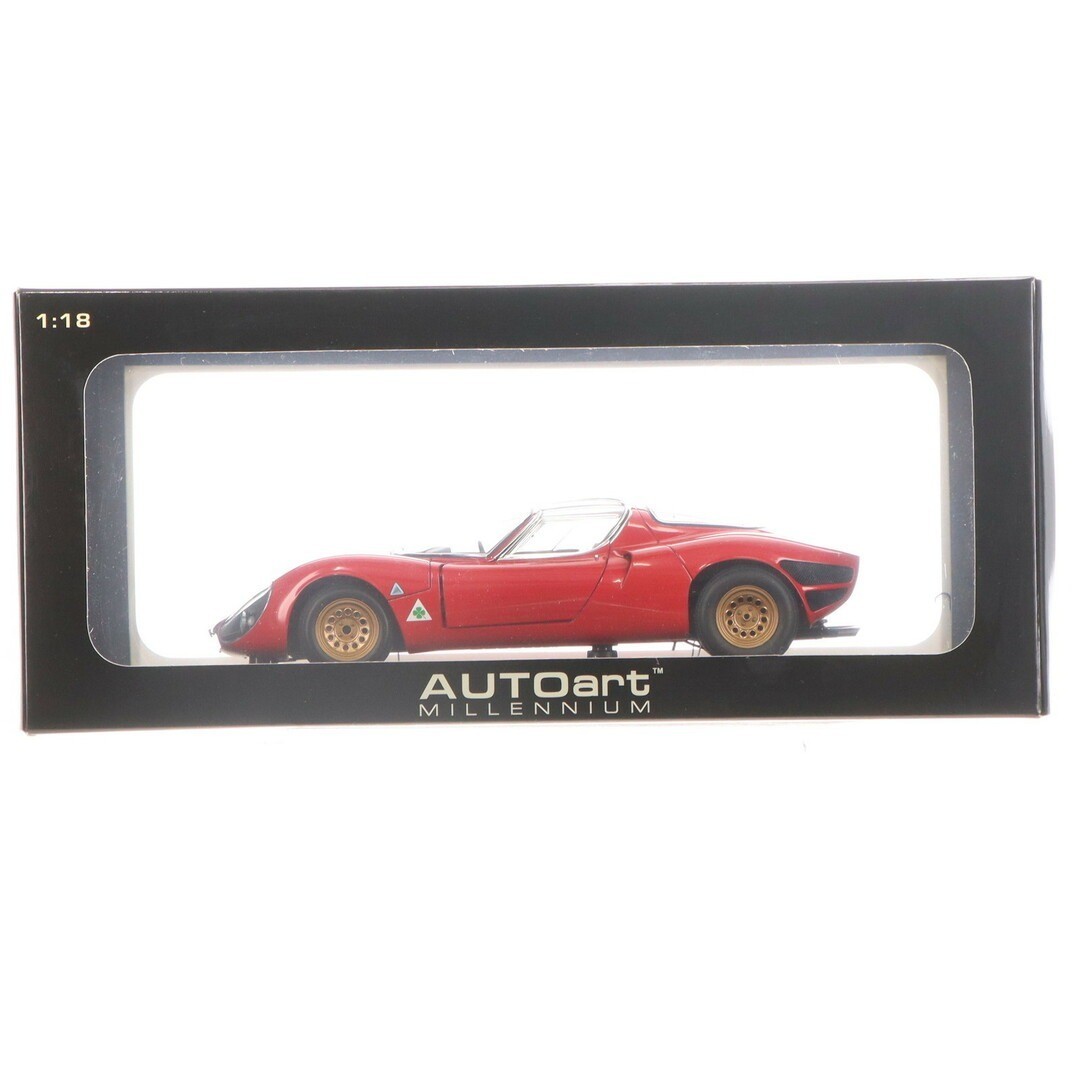 Alfa Romeo 33 Stradale AUTOａｒｔ1/18 Autoart 1/18 Alfa Romeo Tipo 33 Stradale The Most Beautiful