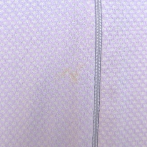 Pastel Purple GS Robe Nightgown 2X Zip Front Pockets Embroidered Waffle Knit - Picture 6 of 10