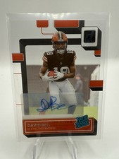 2022 Panini Clearly Donruss Rated Rookie Auto David Bell #82 Rookie Auto RC