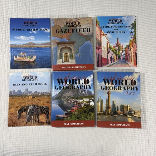 Notgrass Exploring World Geography  High School Homeschool Curriculum Christian - Picture 1 of 18