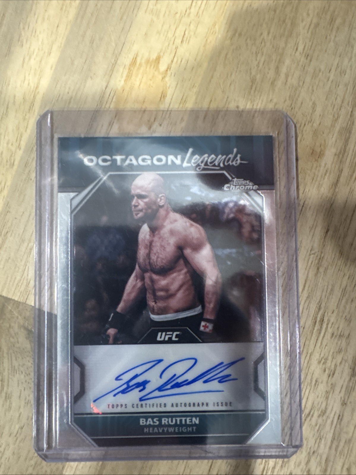 2024 Topps Chrome UFC - Octagon Legends Autographs Bas Rutten