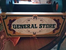 General Store Wooden Box