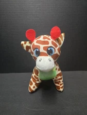 A&A Global Industries Giraffe 8" Plush Green Sparkly Belly Stuffed Animal