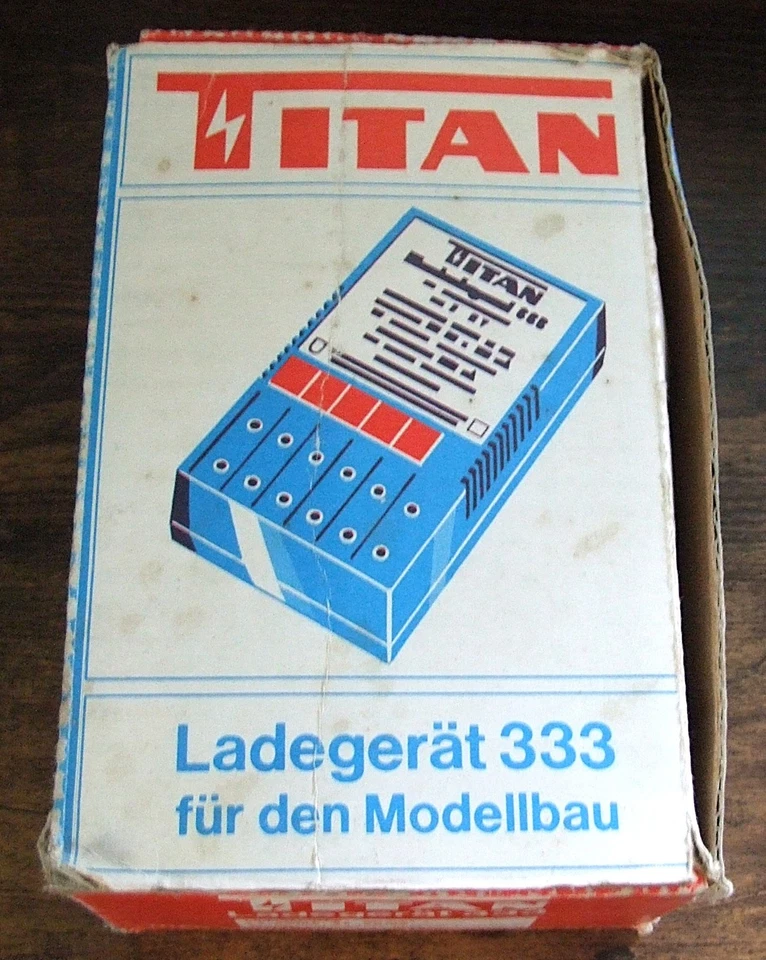 Titan Ladegerät 333 für den Modellbau - gebraucht aber top! - Bild 3 von 4
