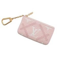 Louis Vuitton Monogram Empreinte Broderie Coin Case M80885 Key Holder